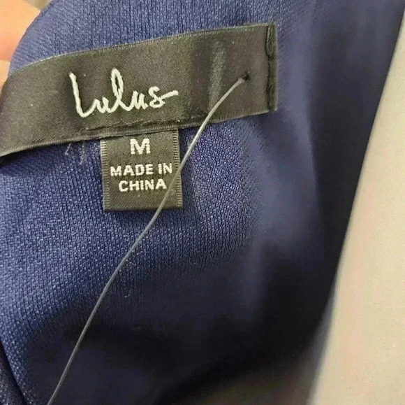 Lulu's On The Guest List One Shoulder Satin Maxi Dress NWT Size Medium - Picture 12 of 16